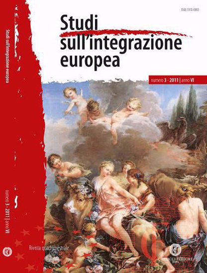 Immagine di Studi sull' integrazione europea - Anno  VI, n.3