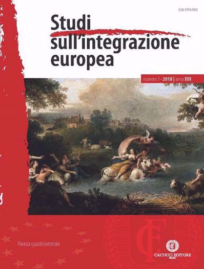 Immagine di Studi sull'integrazione europea - Anno XIII, n.3