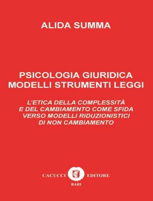 Immagine di Psicologia giuridica modelli strumenti leggi