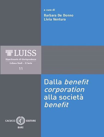 Immagine di 11 - Dalla benefit corporation alla società benefit