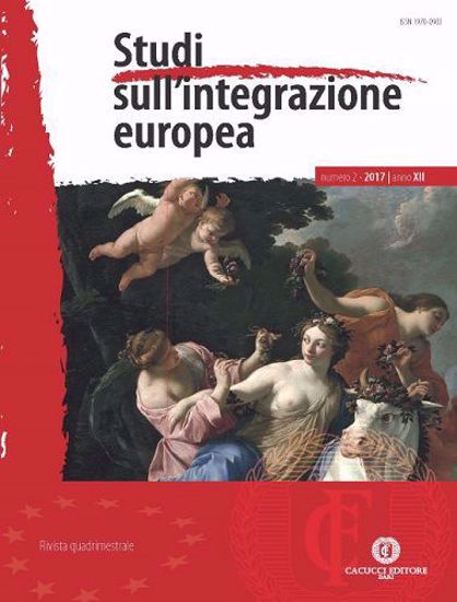 Immagine di Studi sull'integrazione europea - Anno XII, n.2