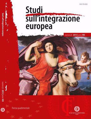 Immagine di Studi sull' integrazione europea - Anno  VIII, n.2