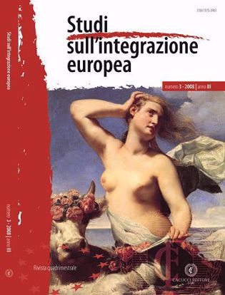 Immagine di Studi sull' integrazione europea - Anno  III, n.3