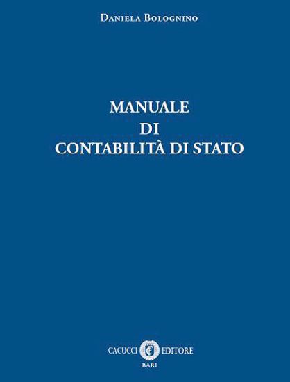 Immagine di Manuale di contabilità di Stato