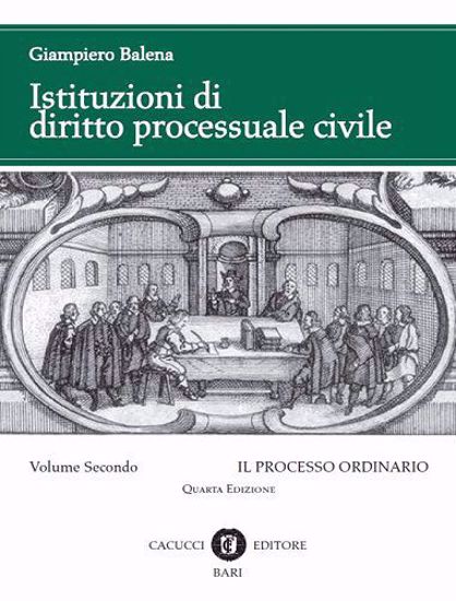 Immagine di Istituzioni di diritto processuale civile. Volume II