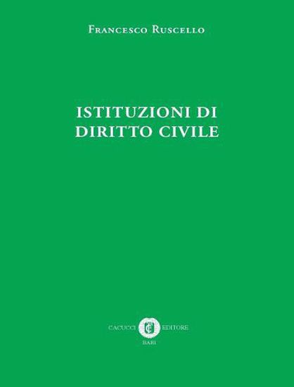 Immagine di Istituzioni di Diritto civile