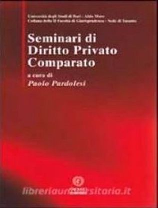 Immagine di 07 - Seminari di Diritto Privato Comparato.