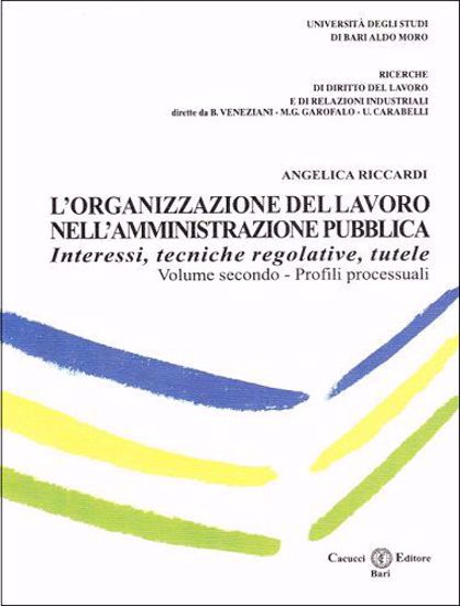 Immagine di L`organizzazione del lavoro nell`amministrazione pubblica