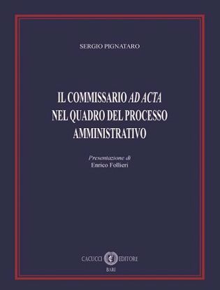 Immagine di Il commissario ad acta nel quadro del processo amministrativo