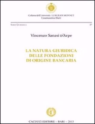 Immagine di 27 - La natura giuridica delle fondazioni di origine bancaria