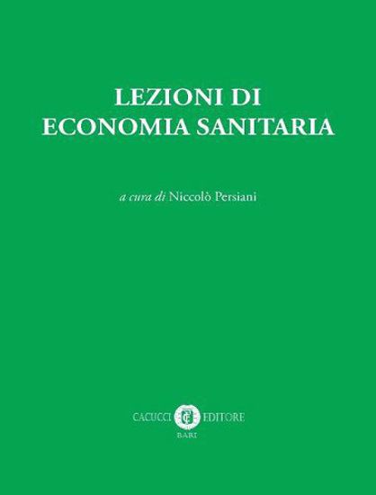 Immagine di Lezioni di economia sanitaria