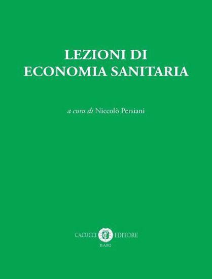 Immagine di Lezioni di economia sanitaria