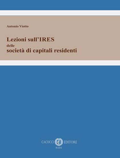 Immagine di Lezioni sull’IRES delle società di capitali residenti