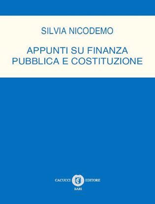 Immagine di Appunti su finanza pubblica e Costituzione