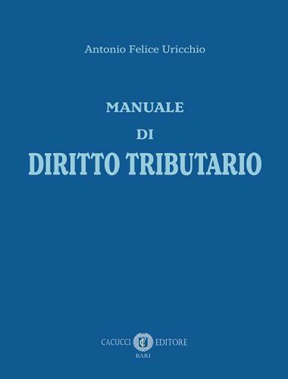 Immagine di Manuale di diritto tributario