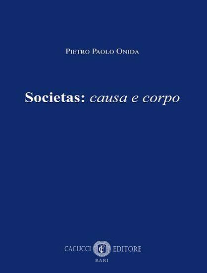 Immagine di Societas: causa e corpo