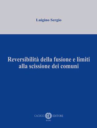 Immagine di Reversibilità della fusione e limiti alla scissione dei comuni