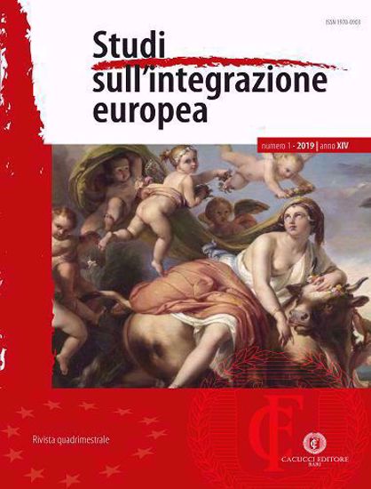 Immagine di Studi sull'integrazione europea - Anno XVI, n.2- maggio/agosto 2021
