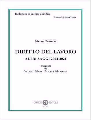 Immagine di 8 - Diritto del lavoro. Altri saggi 2004-2021