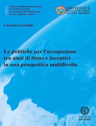 Immagine di 55 - Le politiche per l'occupazione tra aiuti di Stato e incentivi in una prospettiva multilivello