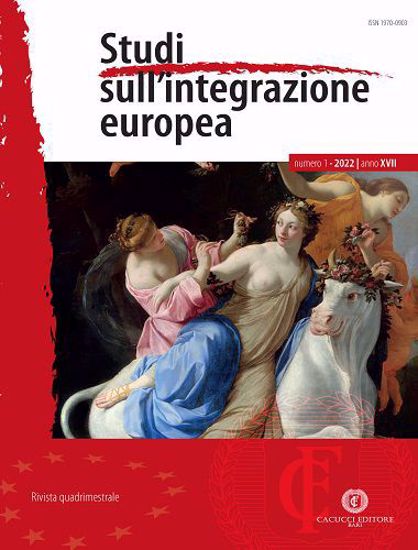 Immagine di Studi sull'integrazione europea - Anno XVII, n.1- gennaio/aprile 2022