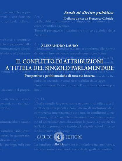 Immagine di 14 - Il conflitto di attribuzioni a tutela del singolo parlamentare