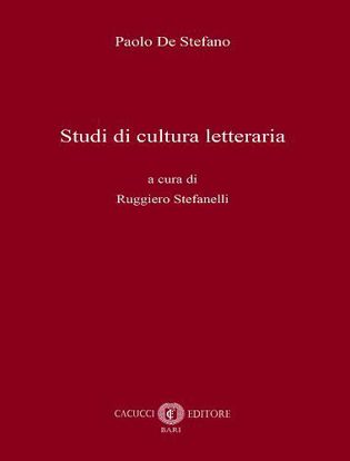 Immagine di Studi di cultura letteraria