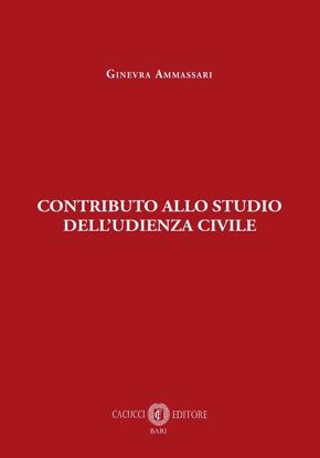 Immagine di Contributo allo studio dell’udienza civile