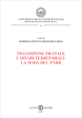 Immagine di 62 - TRANSIZIONE DIGITALE E DIVARI TERRITORIALI: LA SFIDA DEL PNRR